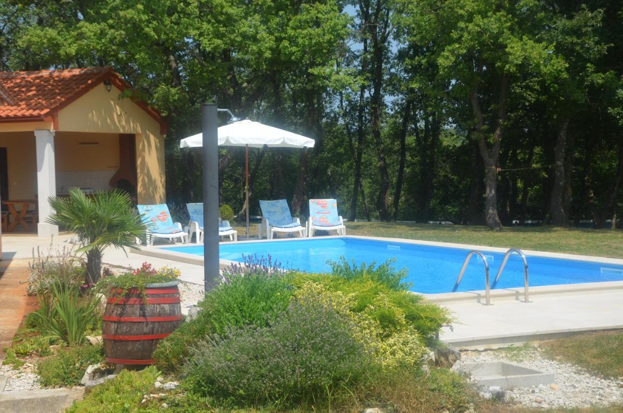 Villa Fragola - Holiday House With Large Garden Tinjan Exterior foto